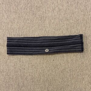 lululemon athletica Striped navy Headband